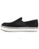 Image #3 - Reebok Women's Comfortie Slip-On Casual Work Shoes - Steel Toe , Black/white, hi-res