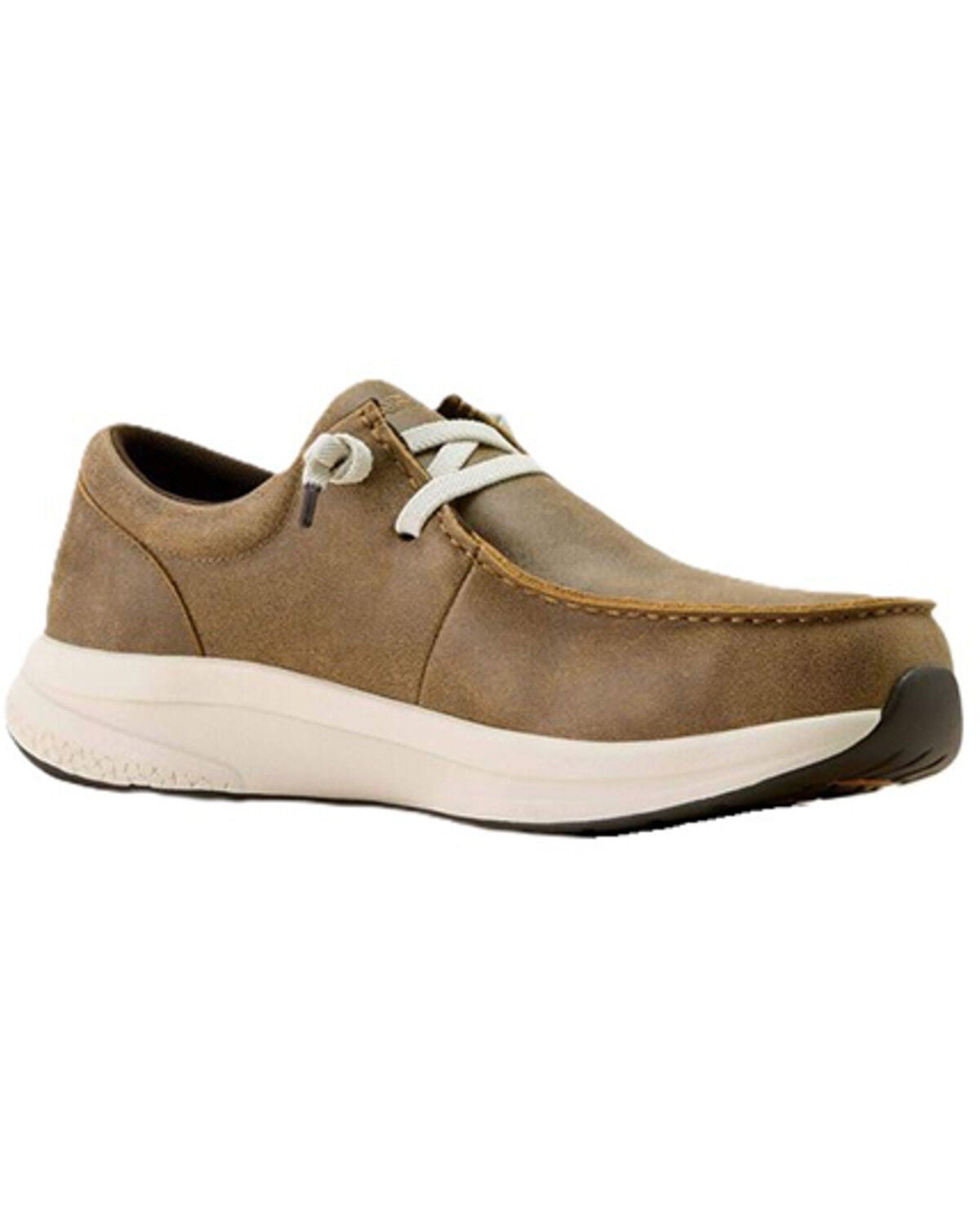 Ariat Men's Buckeye Work Shoes - Steel Toe, Brown, hi-res