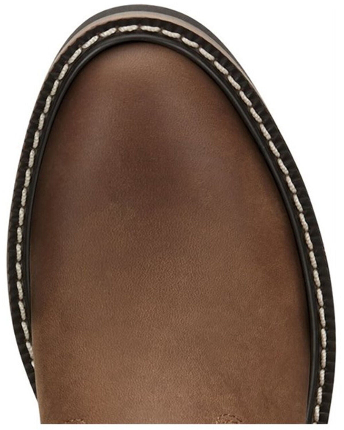 Image #6 - Justin Boys' Roper Western Boots - Round Toe, Brown, hi-res