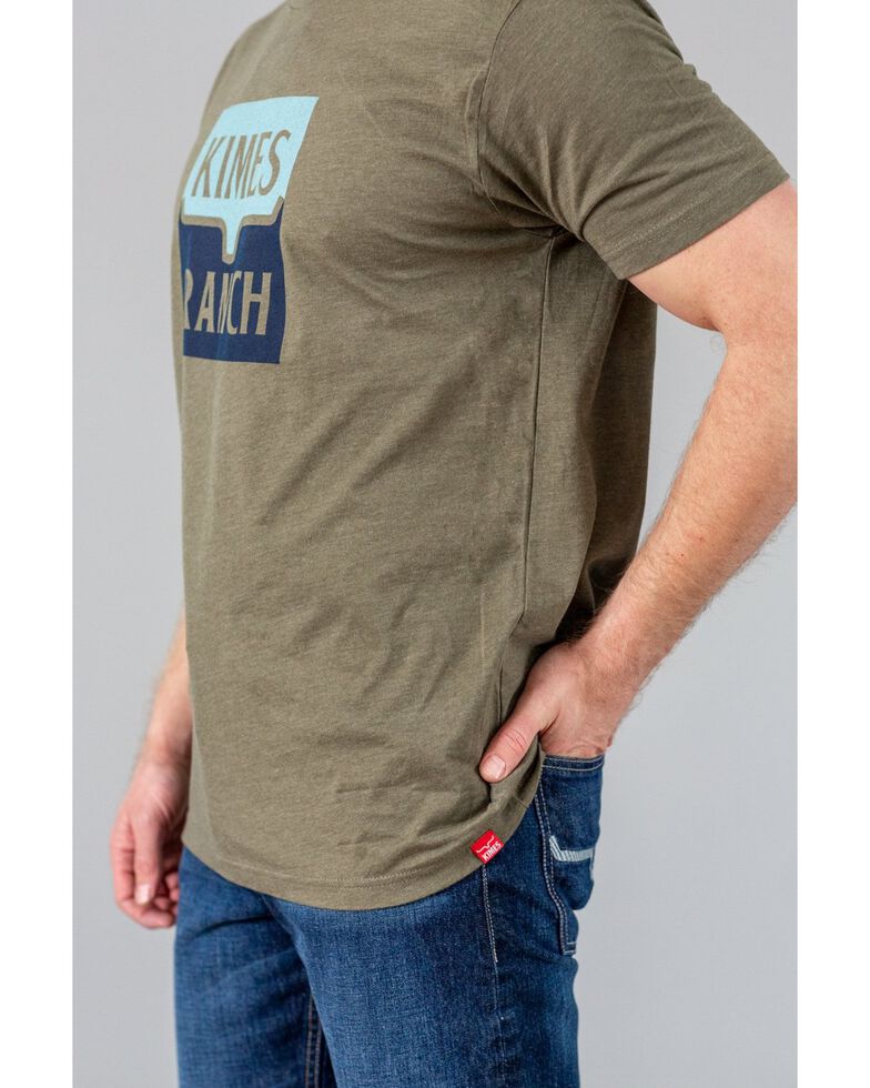 Kimes Ranch Men's Green Explict Warning Graphic T-Shirt , Green, hi-res