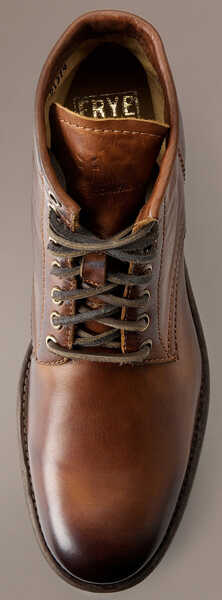 Image #5 - Frye Men's Tyler Lace-Up Boots, Cognac, hi-res