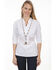 Cantina by Scully Women's White Lace Peek-A-Boo Blouse, White, hi-res