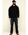 Image #6 - Ariat Men's Black/Lime Rebar Graphic Hooded Work Sweatshirt, Black, hi-res