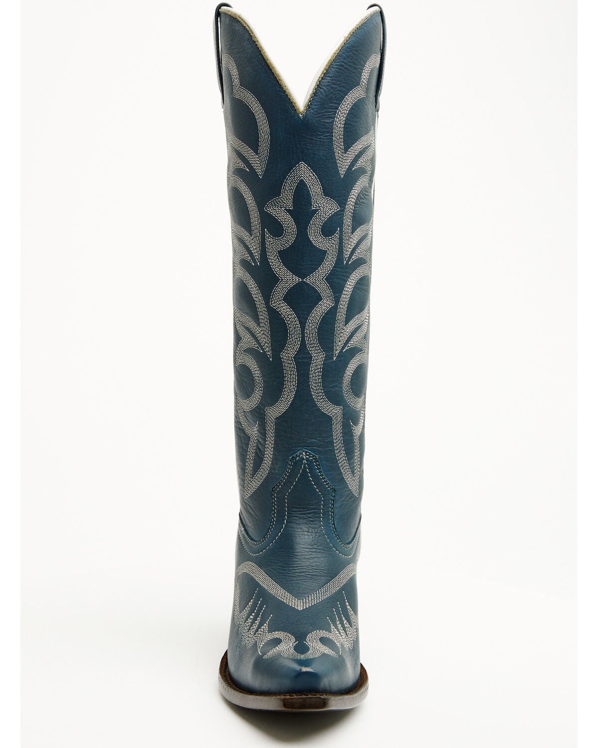 Image #4 - Shyanne Women's High Desert Tall Western Boots - Snip Toe, Navy, hi-res