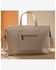 Image #2 - Wrangler Women's Sherpa Southwestern Print Canvas Duffle Bag, Tan, hi-res