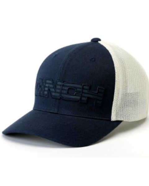 Cinch Men's Navy Blue Flexfit Logo Ball Cap, Navy, hi-res