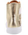 Image #5 - Dingo Women's Knarly Metallic High Top Sneaker, Gold, hi-res