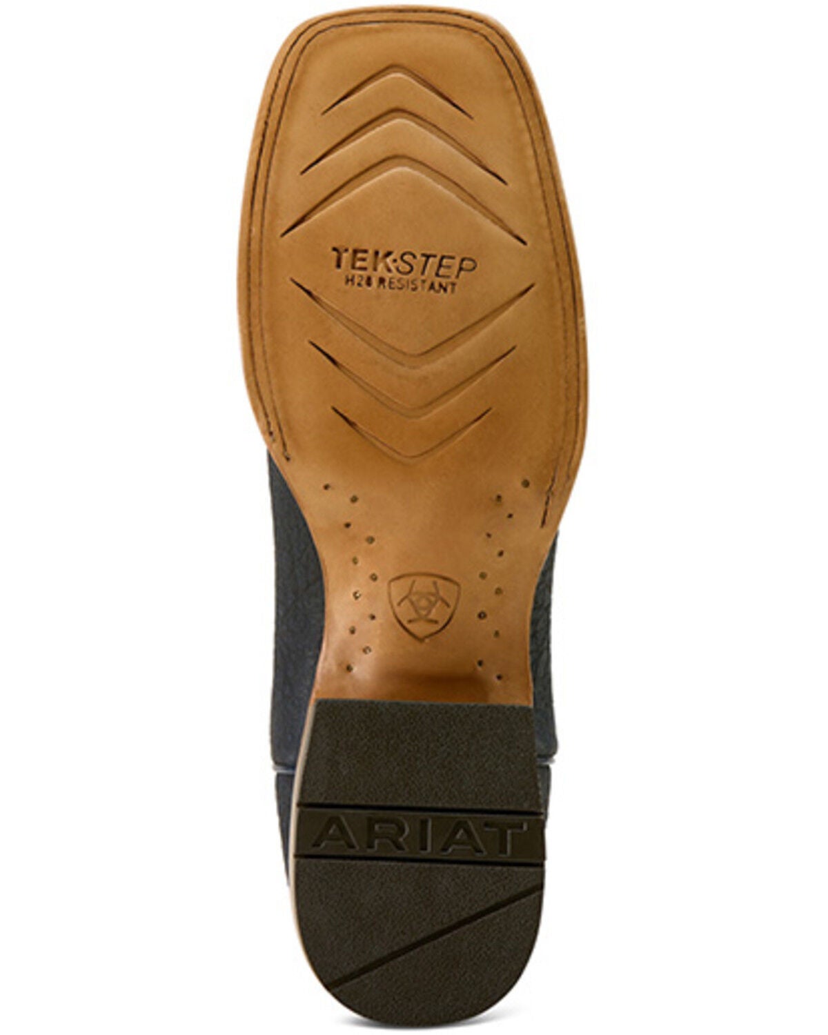 Image #5 - Ariat Men's Rock Ridge Western Boots - Broad Square Toe, Navy, hi-res