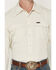 Image #3 - Wrangler ATG Men's Drover Utility Solid Long Sleeve Snap Western Shirt, Tan, hi-res