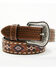 Image #1 - Cody James Boy's Bryce Southwestern Belt, Brown, hi-res