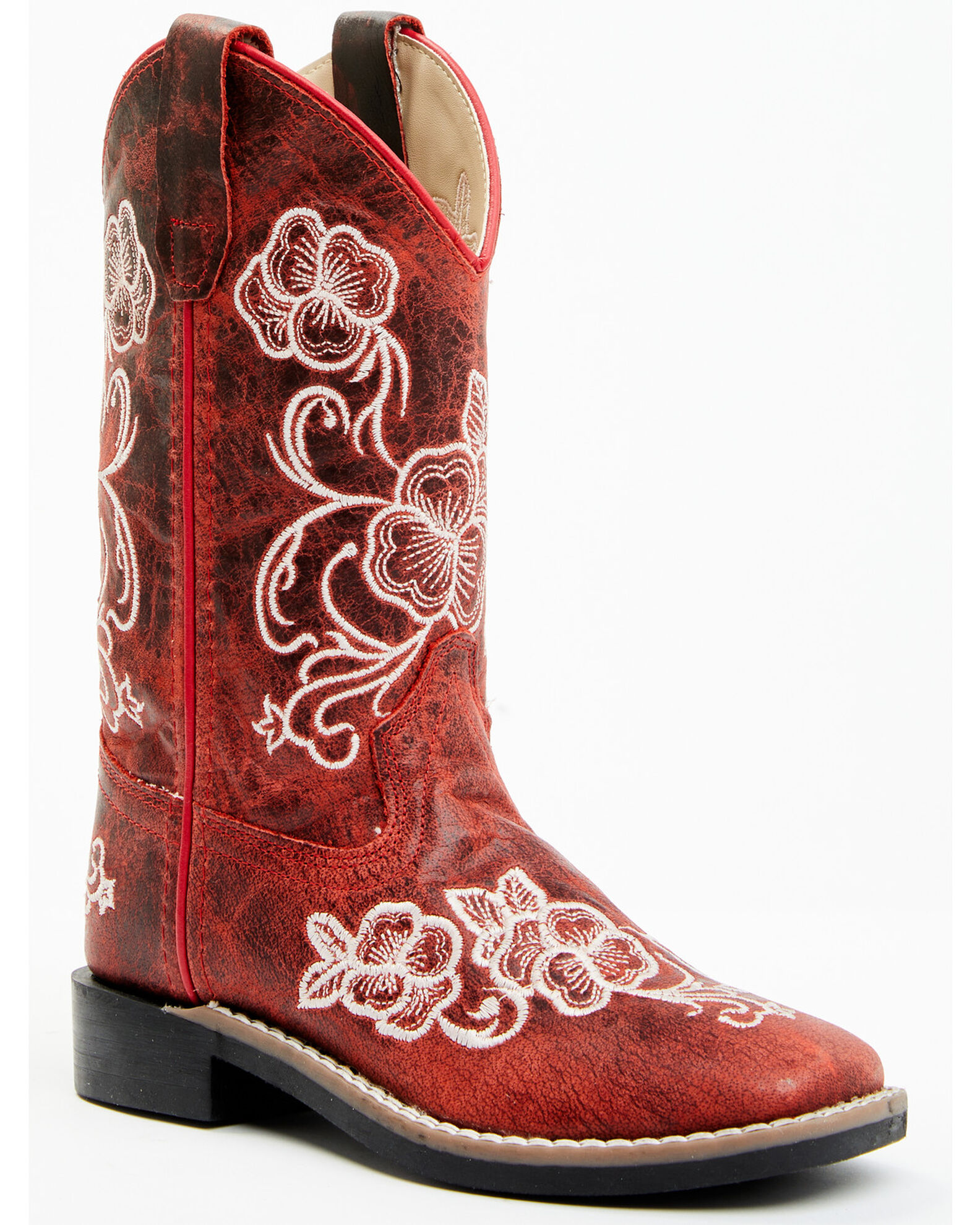 Girls red hot sale western boots