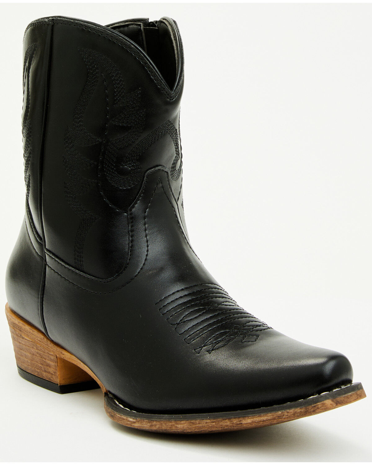 Image #1 - Roper Women's Shay Fashion Booties - Snip Toe, Black, hi-res
