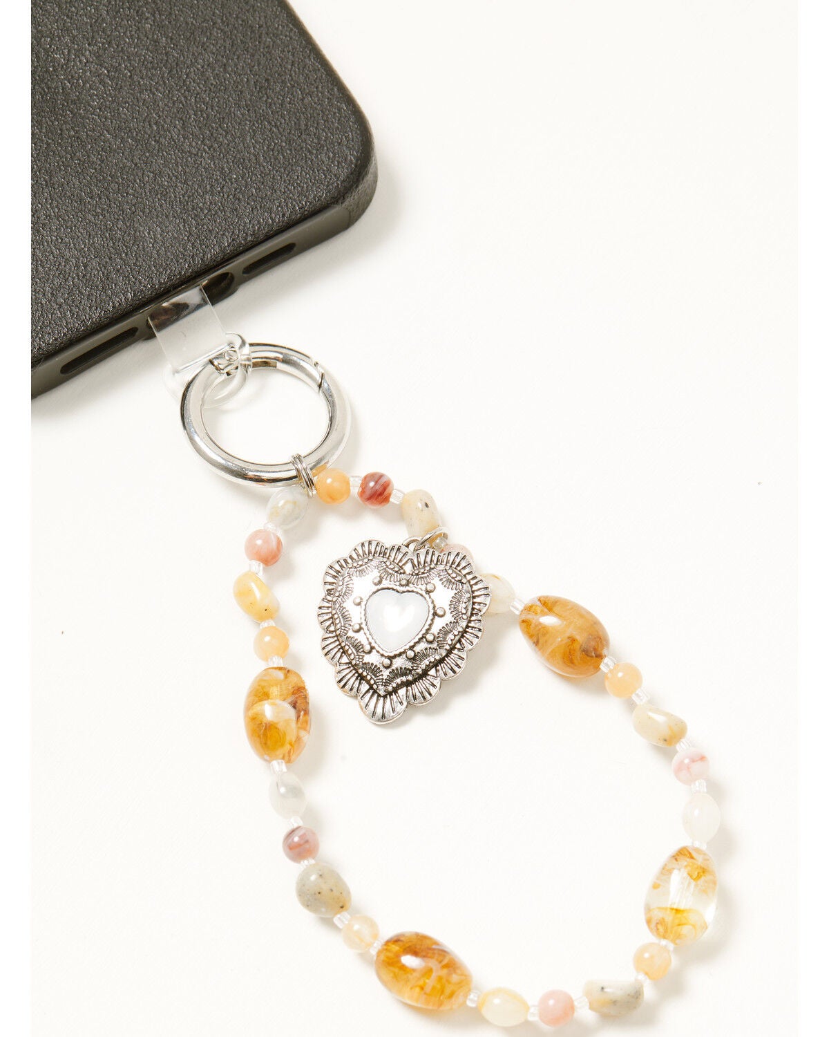 Shyanne Heart Charm Phone Wristlet, Multi, hi-res