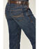 Image #4 - Ariat Men's M4 Newton Norwich Medium Wash Relaxed Straight Rigid Denim Jeans, Medium Wash, hi-res