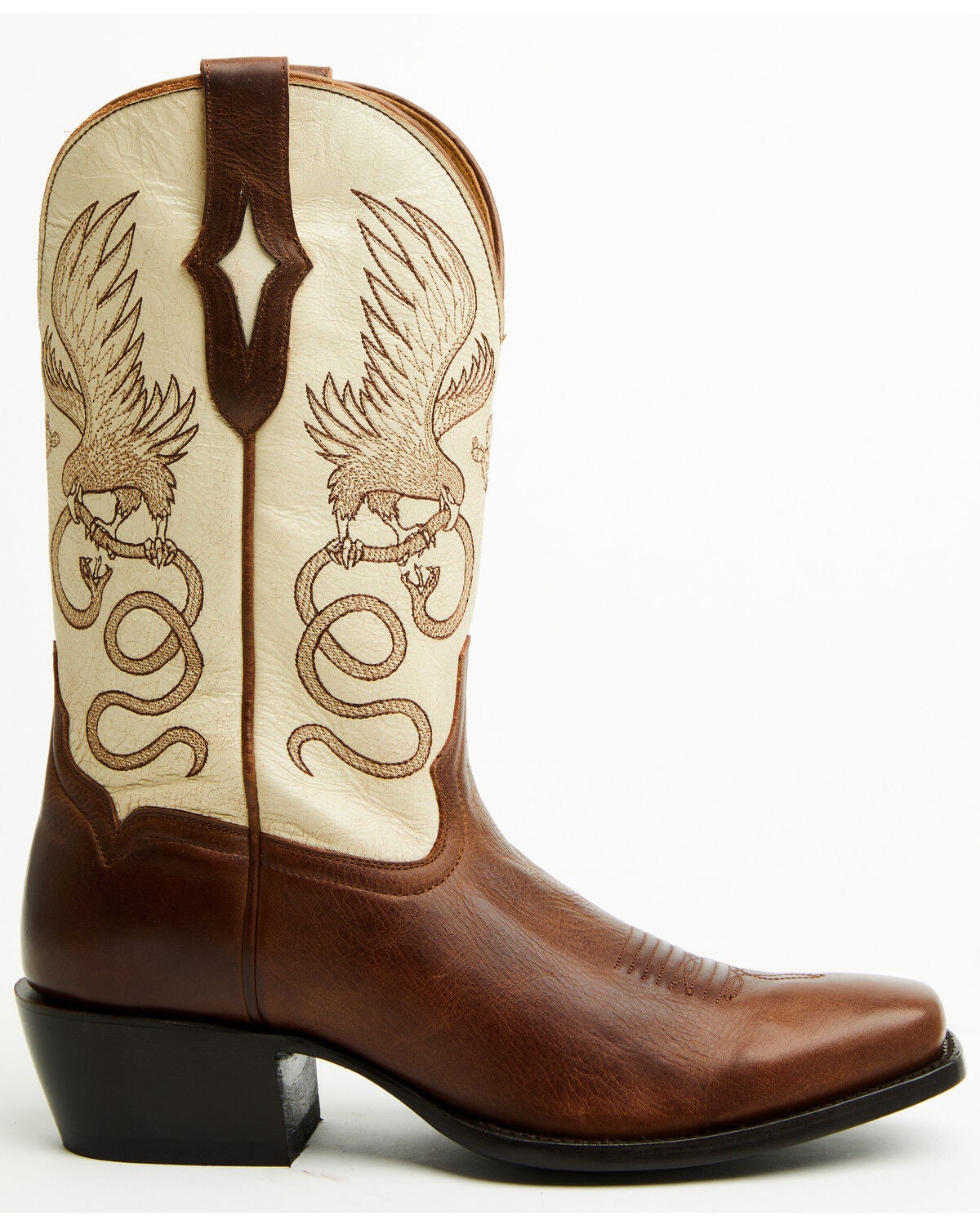 Image #2 - Moonshine Spirit&reg; Men's Oden Western Boots - Square Toe, Coyote, hi-res