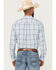 Image #4 - Ariat Men's Pro Series Team Finnegan Plaid Print Long Sleeve Button-Down Western Shirt, Blue, hi-res