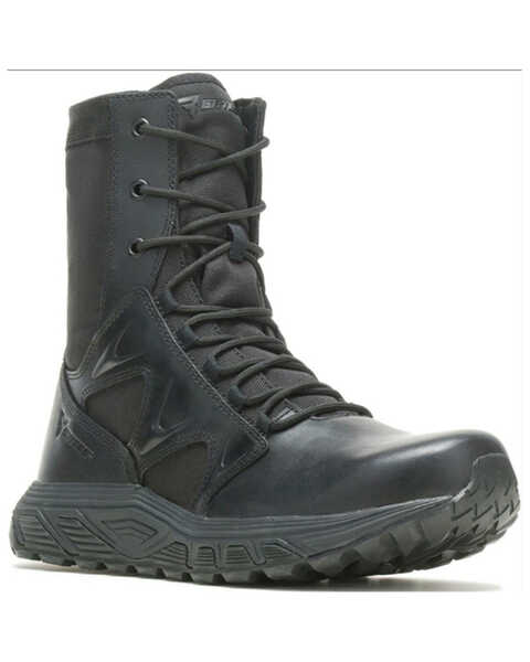 Image #1 - Bates Men's Rush Tall Tactical Boots - Round Toe, Black, hi-res