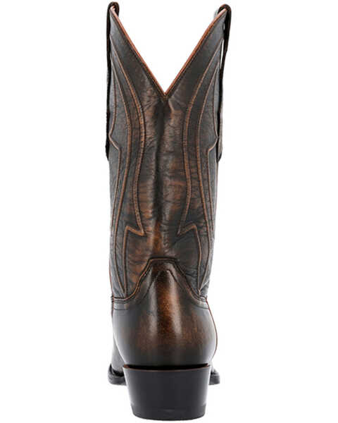 Image #5 - Durango Men's Santa Fe™ Whiskey Western Boots - Snip Toe, Brown, hi-res