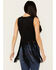 Image #4 - Idyllwind Women's Monticello Fringe Faux Suede Studded Tank, Black, hi-res