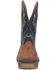 Image #5 - Double H Men's Geddy Waterproof Western Work Boots - Composite Toe, Brown, hi-res