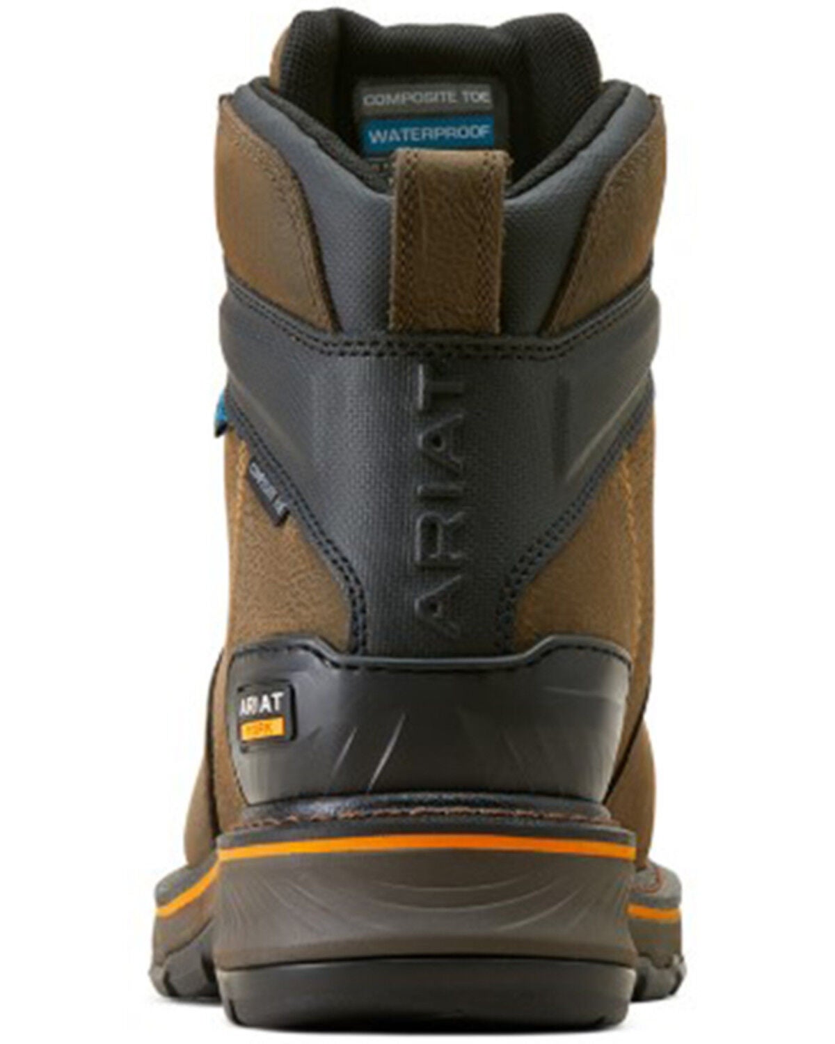 Image #3 - Ariat Men's 6" Stump Jumper BOA&reg; Waterproof Work Boots - Composite Toe, Brown, hi-res