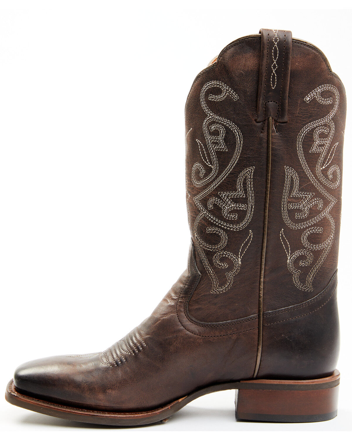 Image #3 - Idyllwind Women's Giddy Up Leather Western Boot - Broad Square Toe, Chocolate, hi-res