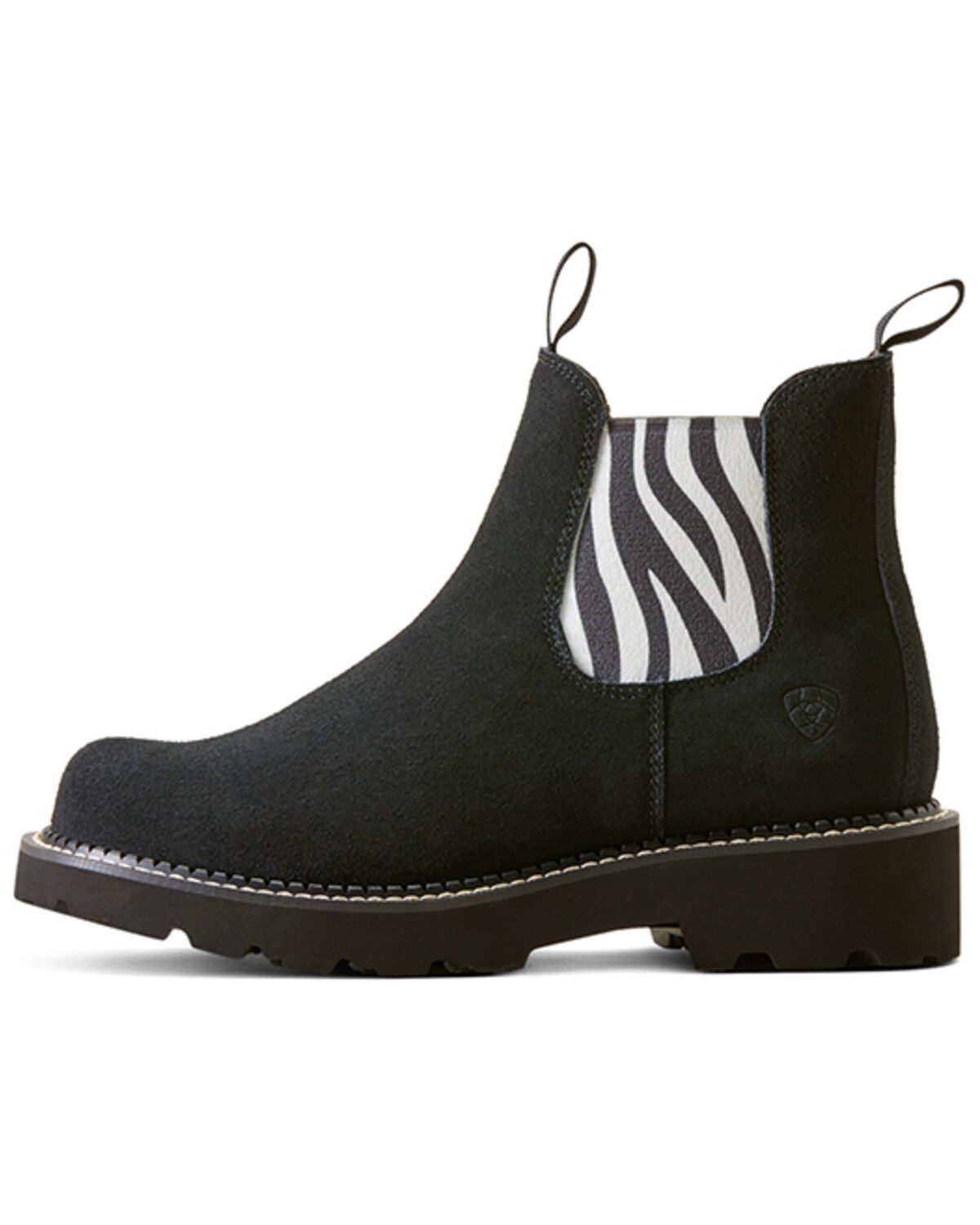 Image #2 - Ariat Women's Fatbaby Chelsea Boots - Round Toe, Black, hi-res