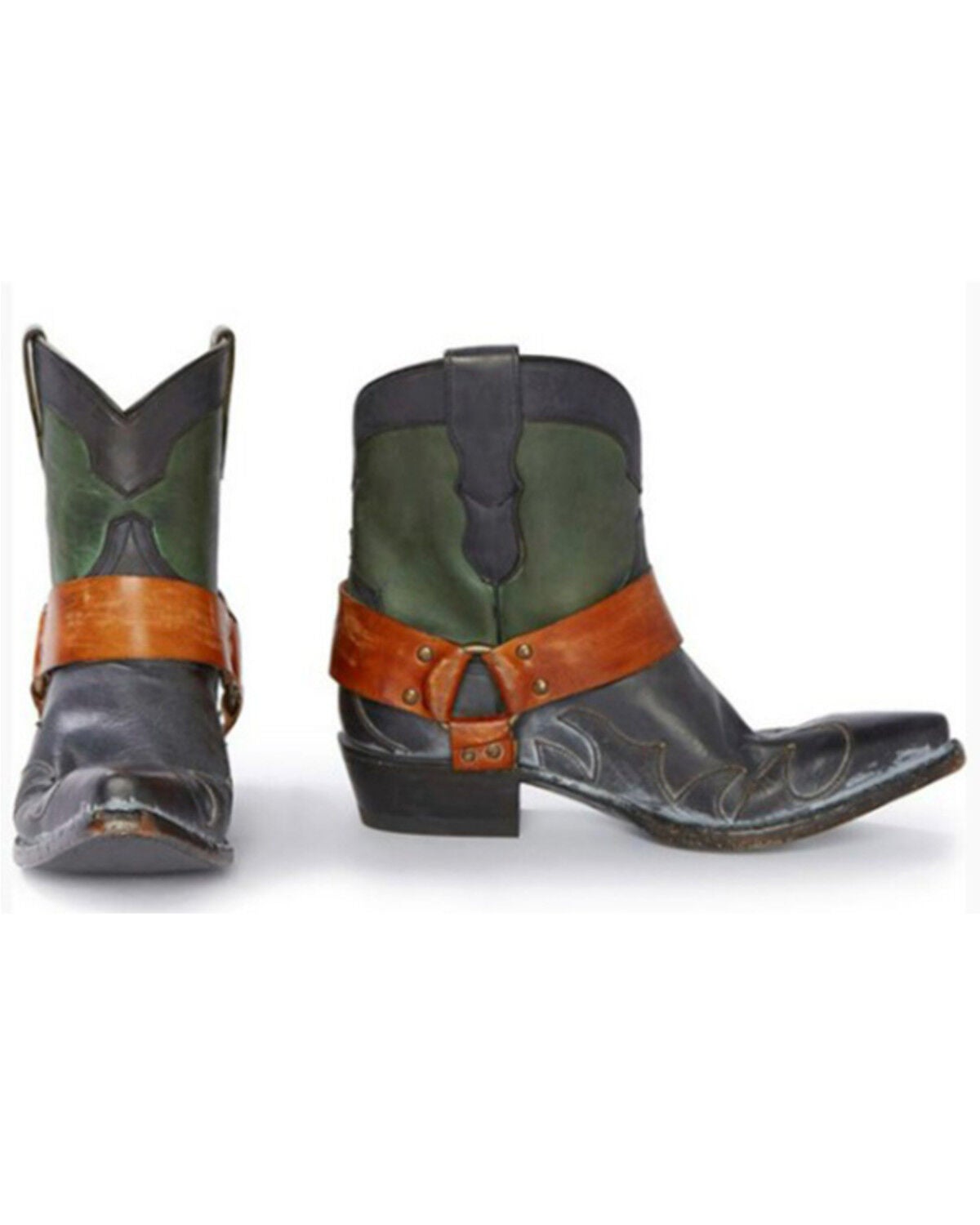 Stetson Women's Harness Jade Cowboy Boots
