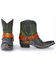 Stetson Women's Jade 7" Harness Western Boots - Snip Toe, Green, hi-res