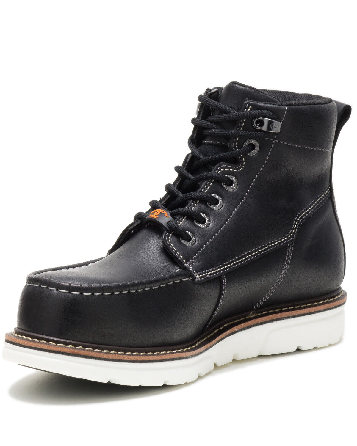 Image #3 - Wolverine Men's I-90 Durashocks Work Boots - Soft Toe, Black, hi-res