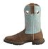 Image #4 - Durango Women's Saddle Western Boots - Broad Square Toe, Bay Apache, hi-res