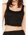 Image #3 - Originality Women's Rhinestone Corset, Black, hi-res