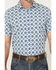 Image #3 - Gibson Trading Co Men's Bowling Alley Medallion Short Sleeve Button-Down Stretch Western Shirt, White, hi-res