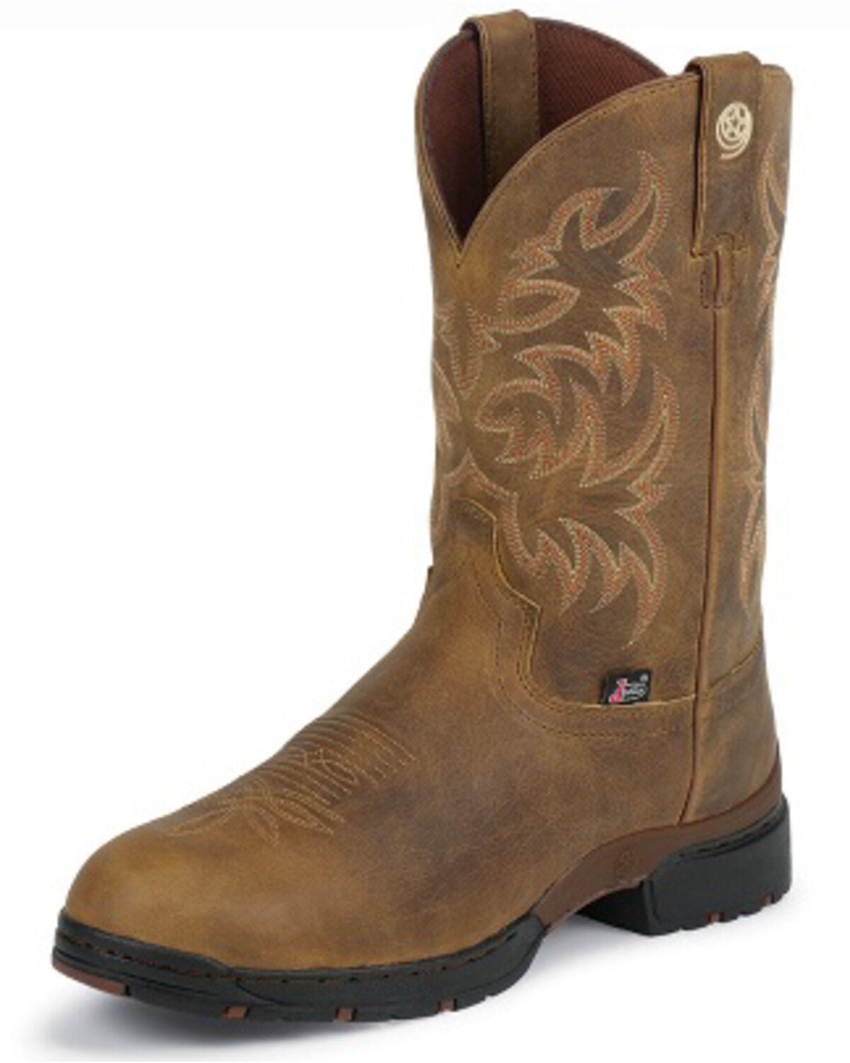 justin waterproof cowboy boots