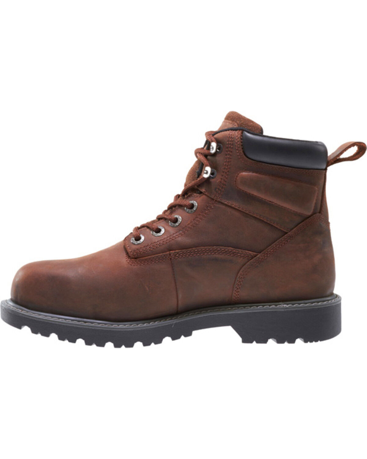 Image #3 - Wolverine Men's Floorhand Waterproof 6" Work Boots - Soft Toe, Dark Brown, hi-res