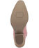 Image #7 - Dingo Women's Floral Western Booties - Snip Toe, Pink, hi-res