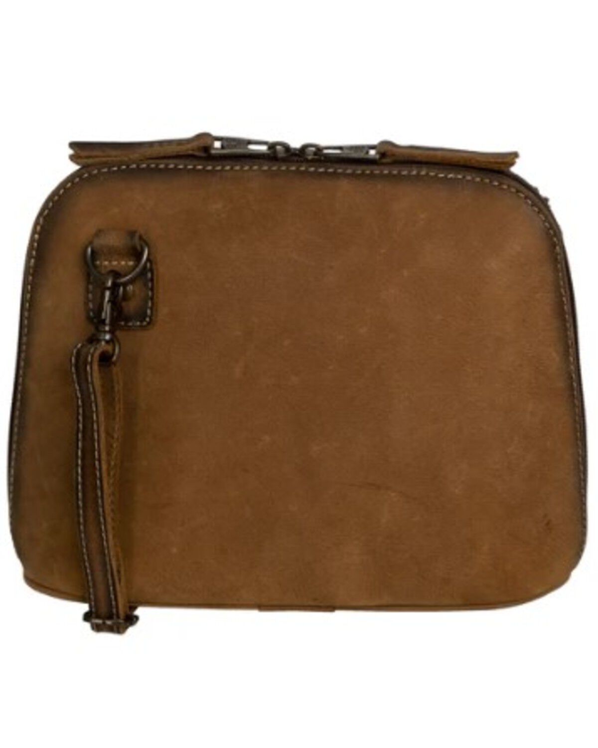 Image #3 - STS Ranchwear by Carroll Women's Wheezy Cowhide Crossbody Bag, Brown, hi-res
