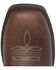 Image #5 - Double H Men's Zane Waterproof Western Work Boots - Composite Toe, Brown, hi-res