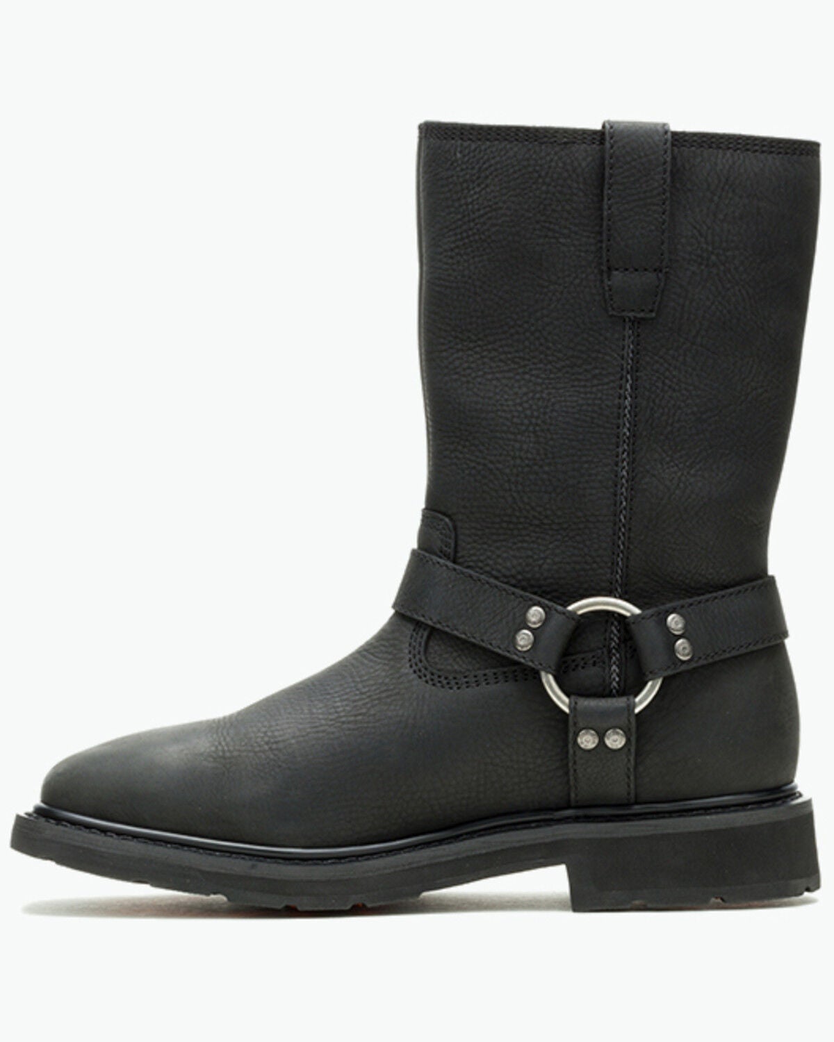 Image #3 - Harley Davidson Men's Altman Harness Motorcycle Boots - Broad Square Toe, Black, hi-res