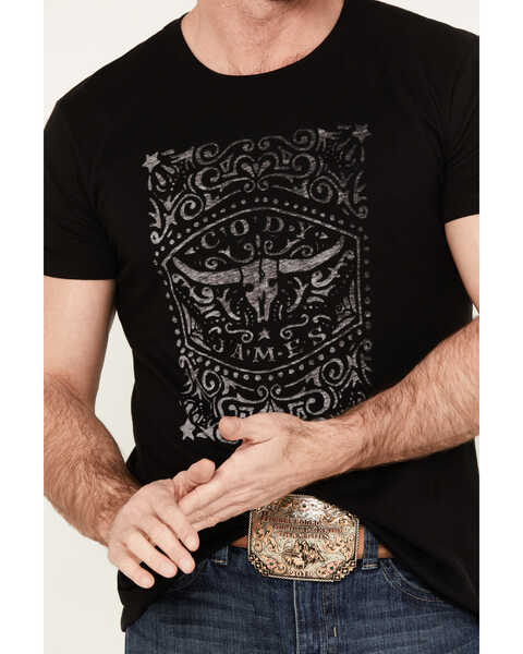 Image #3 - Cody James Men's Forever Scroll Short Sleeve Graphic T-Shirt, Black, hi-res