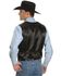 Image #2 - Scully Men's Suede Leather Vest, Black, hi-res