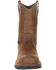 Image #5 - Georgia Boot Men's Eagle One Waterproof Pull On Work Boots - Soft Toe, Brown, hi-res