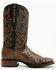 Image #2 - Cody James Men's Exotic Full Quill Ostrich Western Boots - Broad Square Toe, Brandy Brown, hi-res