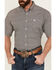 Image #3 - Cinch Men's Geo Print Short Sleeve Button-Down Western Shirt, Peach, hi-res