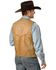 Kobler Raw Edge Leather Vest, Natural, hi-res