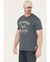 Image #2 - Thorogood Men's Favorite Short Sleeve Work T-Shirt, Blue, hi-res