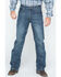 Image #3 - Cody James Men's Brazos Wash Wyatt Slim Bootcut Denim Jeans, Blue, hi-res