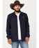 Image #1 - Kimes Ranch Men's Hart Long Sleeve Button-Down Shacket, Navy, hi-res