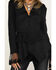 Image #4 - Cripple Creek Women's Black Micro-Suede Long Sleeve Button Front Jacket , Black, hi-res