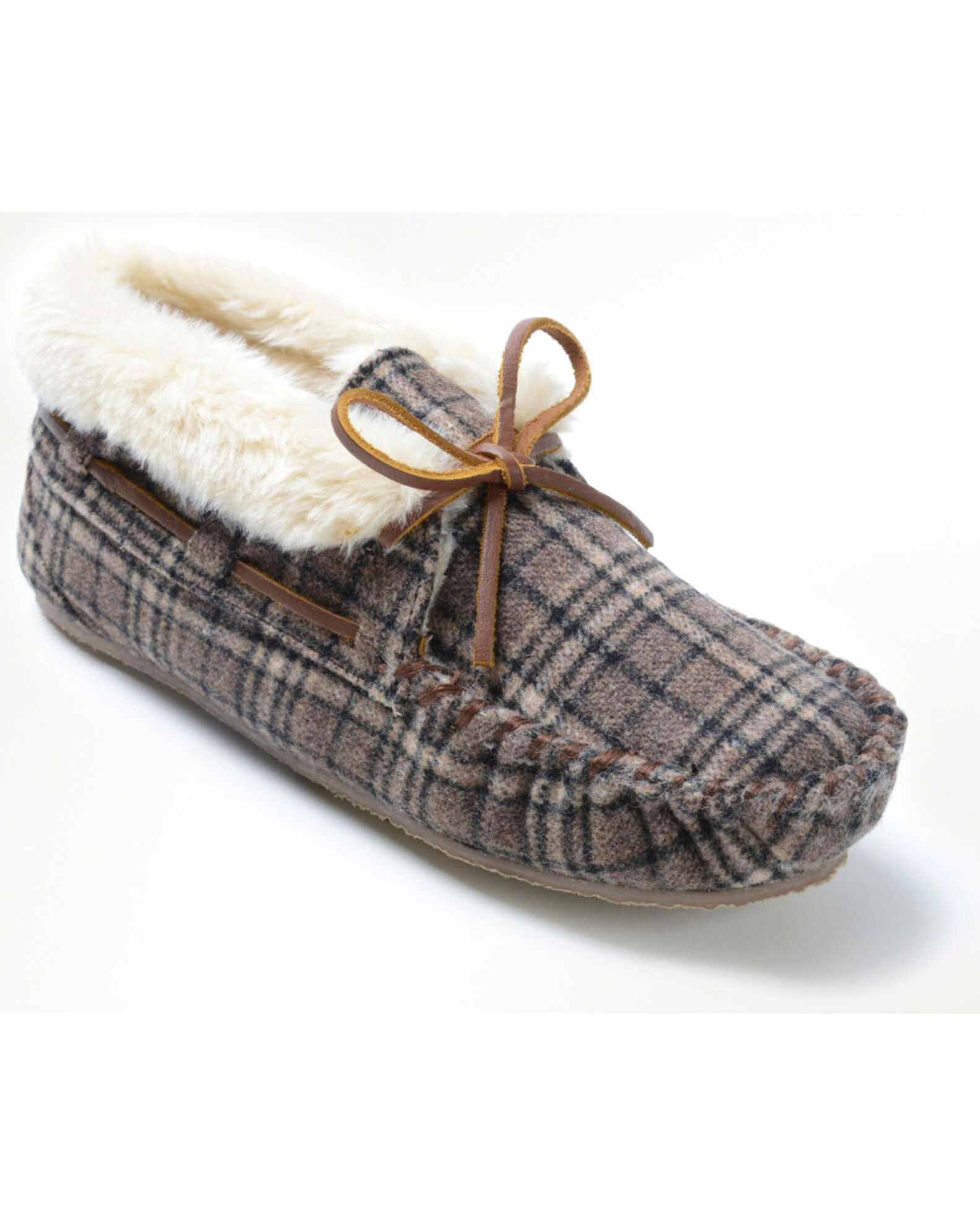 Minnetonka Women s Chrissy Plaid Slipper Country Outfitter
